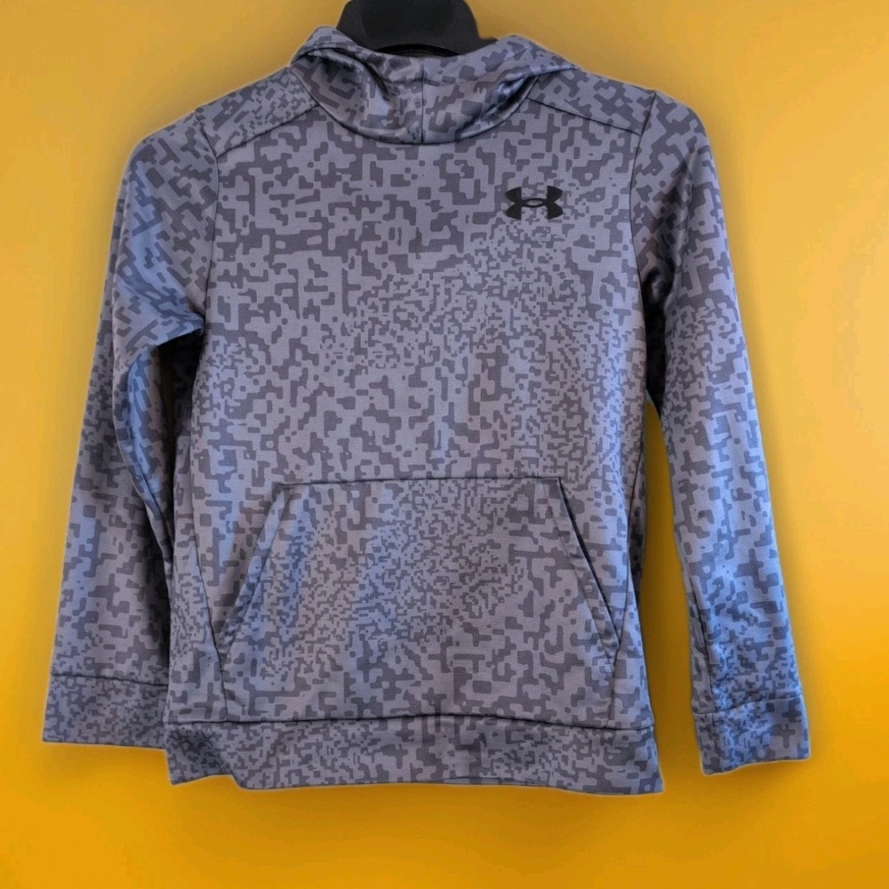 Loose Pullover Under Armour Gear Youth Sz Medium Digital Gray Lightweight Fleece